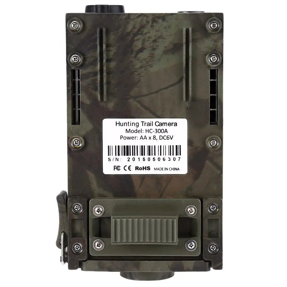 1080P 16MP Infrared Trail Camera with Night Vision for Outdoor Hunting and Surveillance - Wild Frontier Gear LLC
