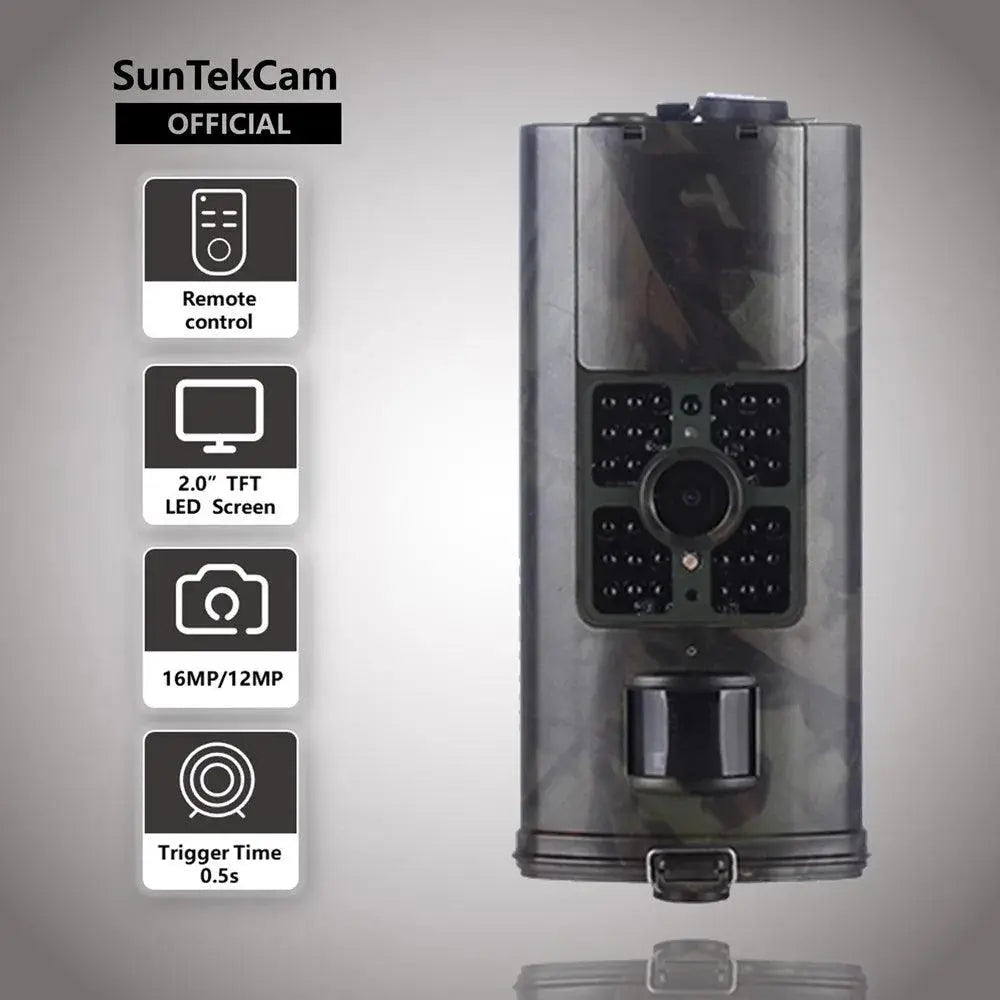 16MP HD 1080P Waterproof Hunting Camera with Night Vision and Fast Trigger Response - Wild Frontier Gear LLC