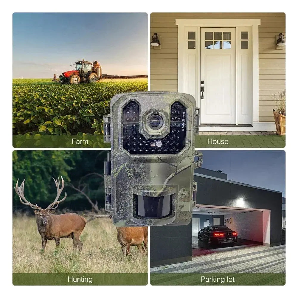 Compact Wildlife Surveillance Camera with Night Vision and Motion Detection - Wild Frontier Gear LLC
