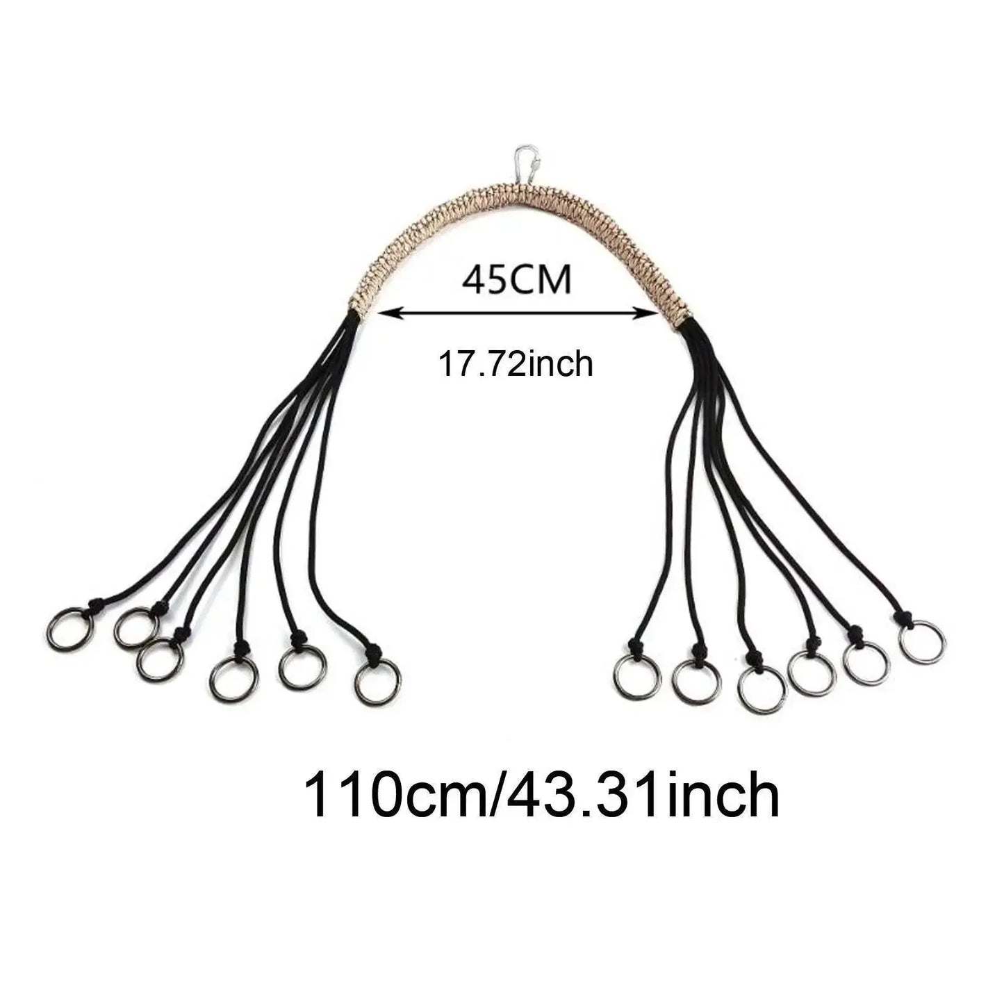 Duck Call Lanyard Paracord Duck Tote Strap Holder Duck Carrier with Loops for Game Calls Hunting Goose Calls Deer Duck Call Bird - Wild Frontier Gear LLC