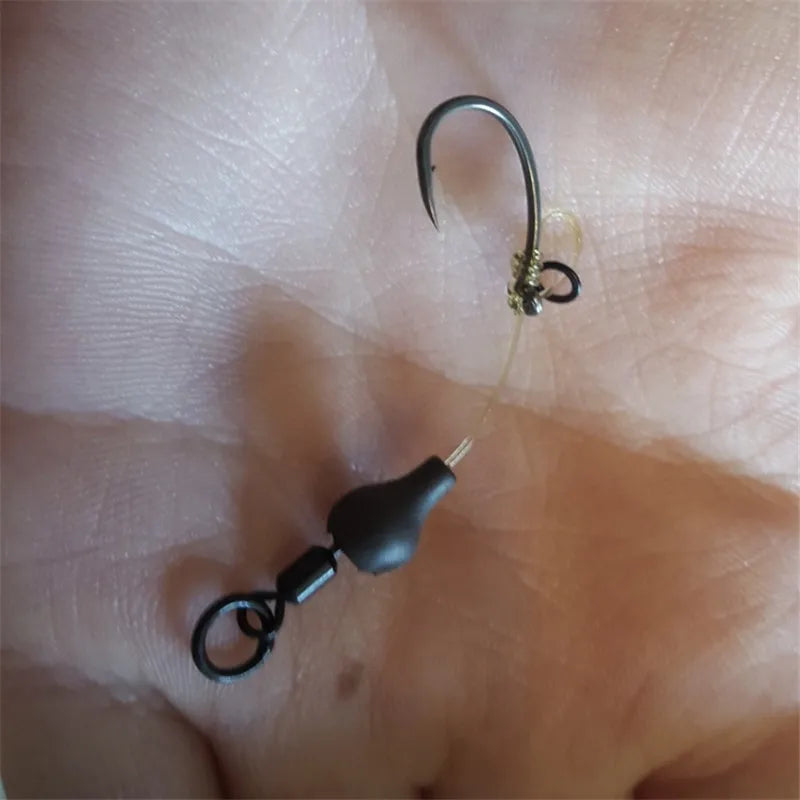 Carp Fishing Accessories 0.42g Tungsten Swivel Chod Beads Hook Kicker Rig End Tackle Change Sinker For Hair Rigs Wild Frontier Gear LLC