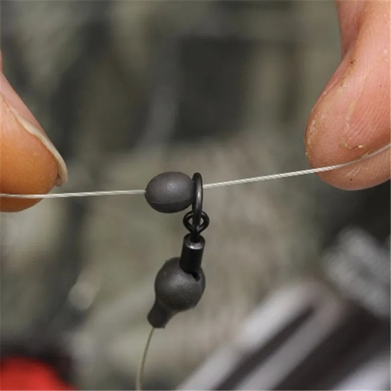 Carp Fishing Accessories 0.42g Tungsten Swivel Chod Beads Hook Kicker Rig End Tackle Change Sinker For Hair Rigs Wild Frontier Gear LLC