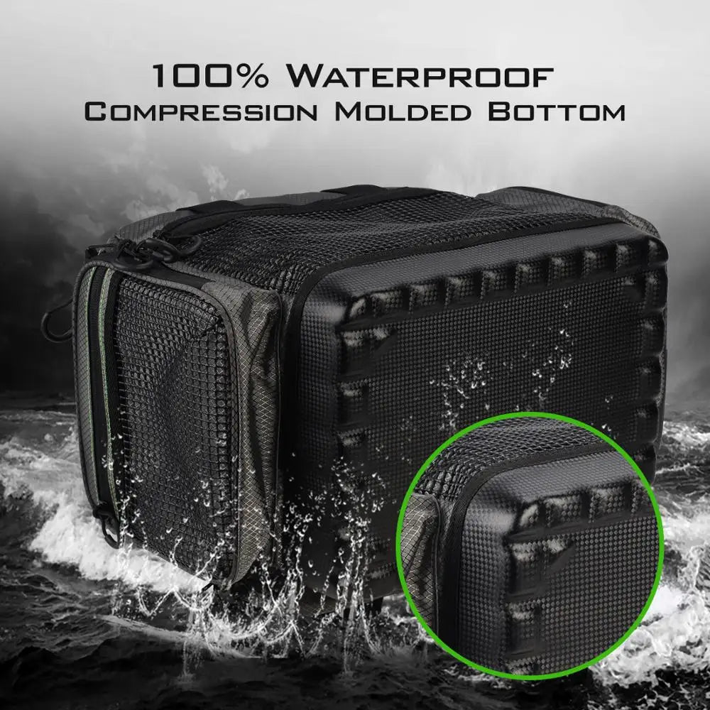 KastKing Fishing Bag Large Capacity Multifunctional Lure Fishing Tackle Pack Outdoor Waist Bags Fishing Boxes With 2 Bait Boxes