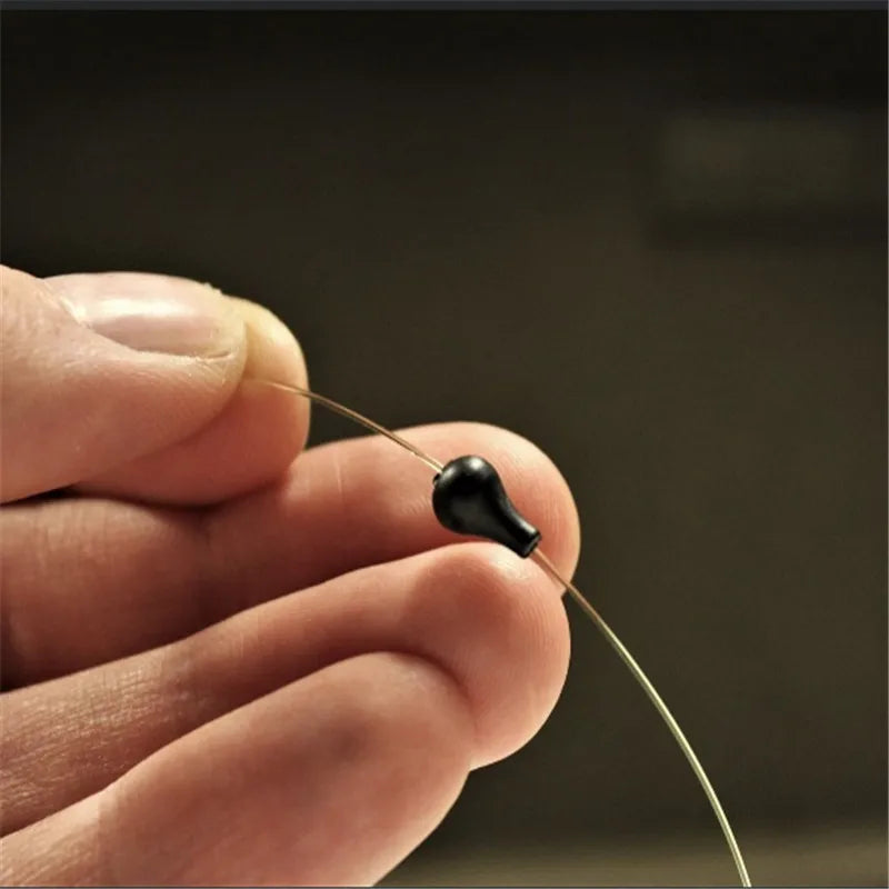 Carp Fishing Accessories 0.42g Tungsten Swivel Chod Beads Hook Kicker Rig End Tackle Change Sinker For Hair Rigs Wild Frontier Gear LLC