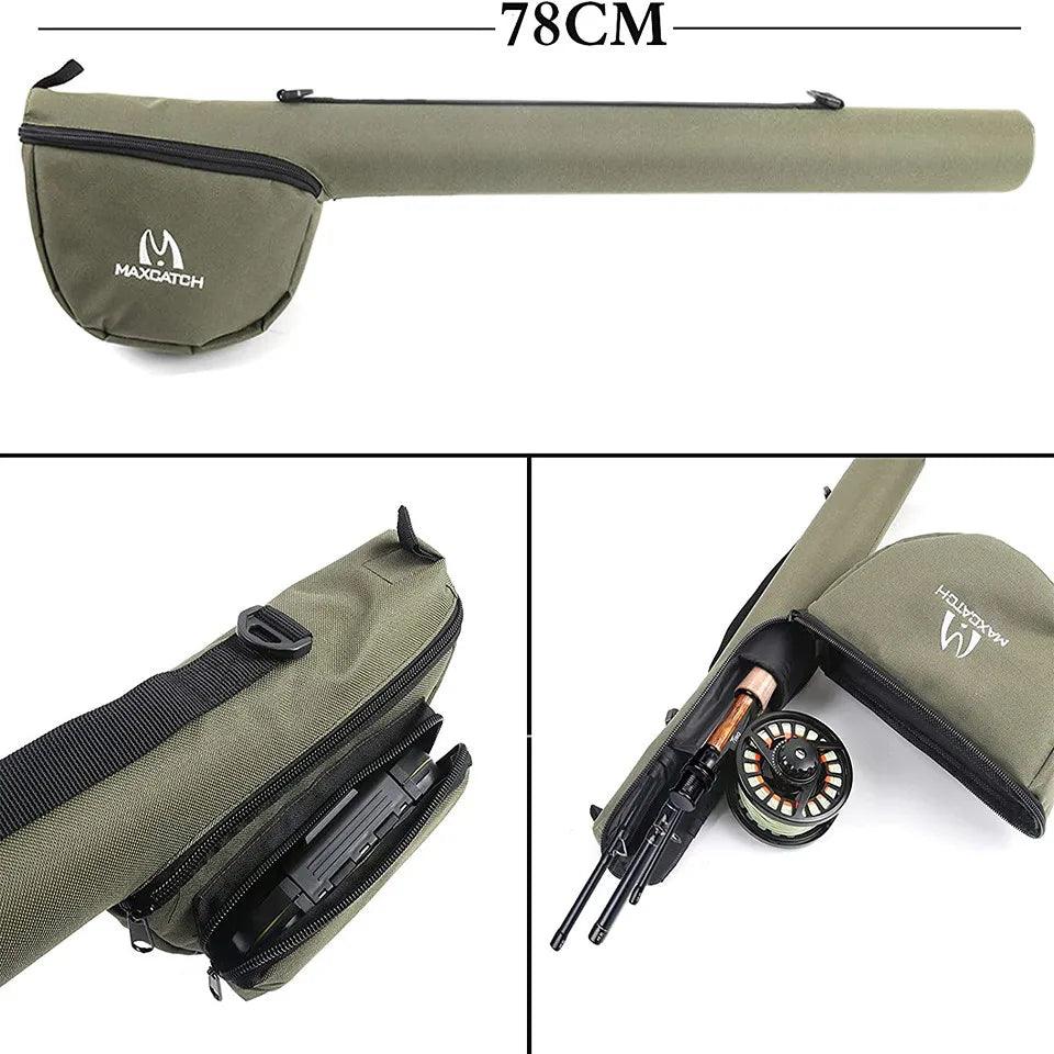Maximumcatch 8-9FT 3-8WT Extreme Fly rod with Tino Die-casting Aluminum Fly Reel & Line&Tackle Box Fly Fishing Outfit - Wild Frontier Gear LLC