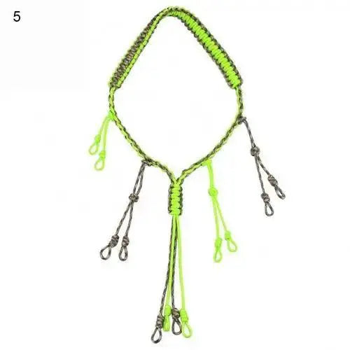 Hunting Duck Call Lanyard Cord Hunter Game Call Lanyard Hunting Decoy Rope with 12 Adjustable Loops Wild Bird Whistle Sling - Wild Frontier Gear LLC