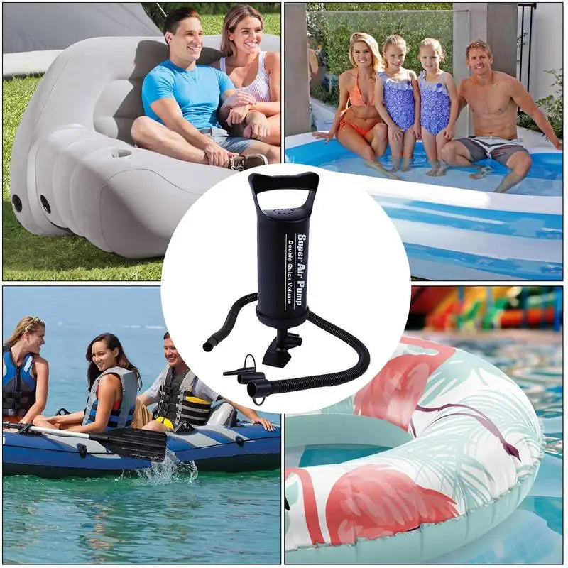 Air Bed Hand Air Pump Inflatable Pump Balloon Pump Push Manual Inflatable Pump Hand Pump Kit Air Pump Pull Inflator For Home Wild Frontier Gear LLC