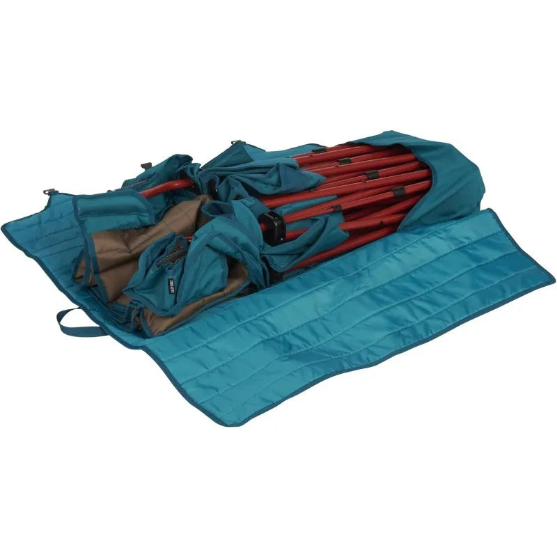 Kelty Lowdown Couch - 3 Person Capacity Camping Chair, Extra Large and Sturdy Bench for Campsites,Soccer Games,Backyard Parties Wild Frontier Gear LLC