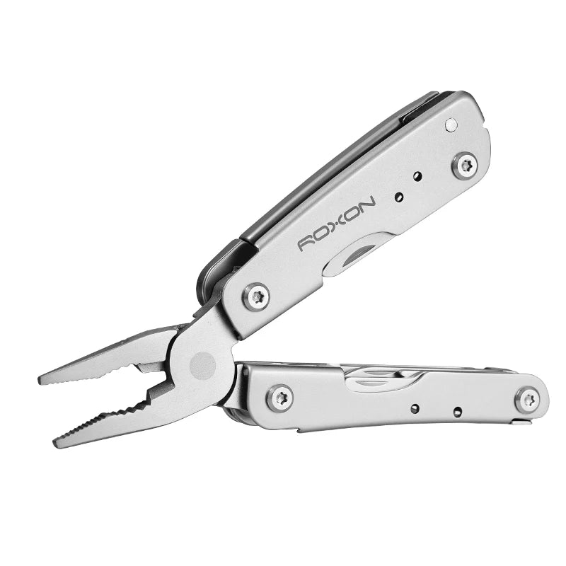 ROXON M2 14 in 1 Mini Multitool Small Lightweight with Folding Scissors Mini Storm Wild Frontier Gear LLC