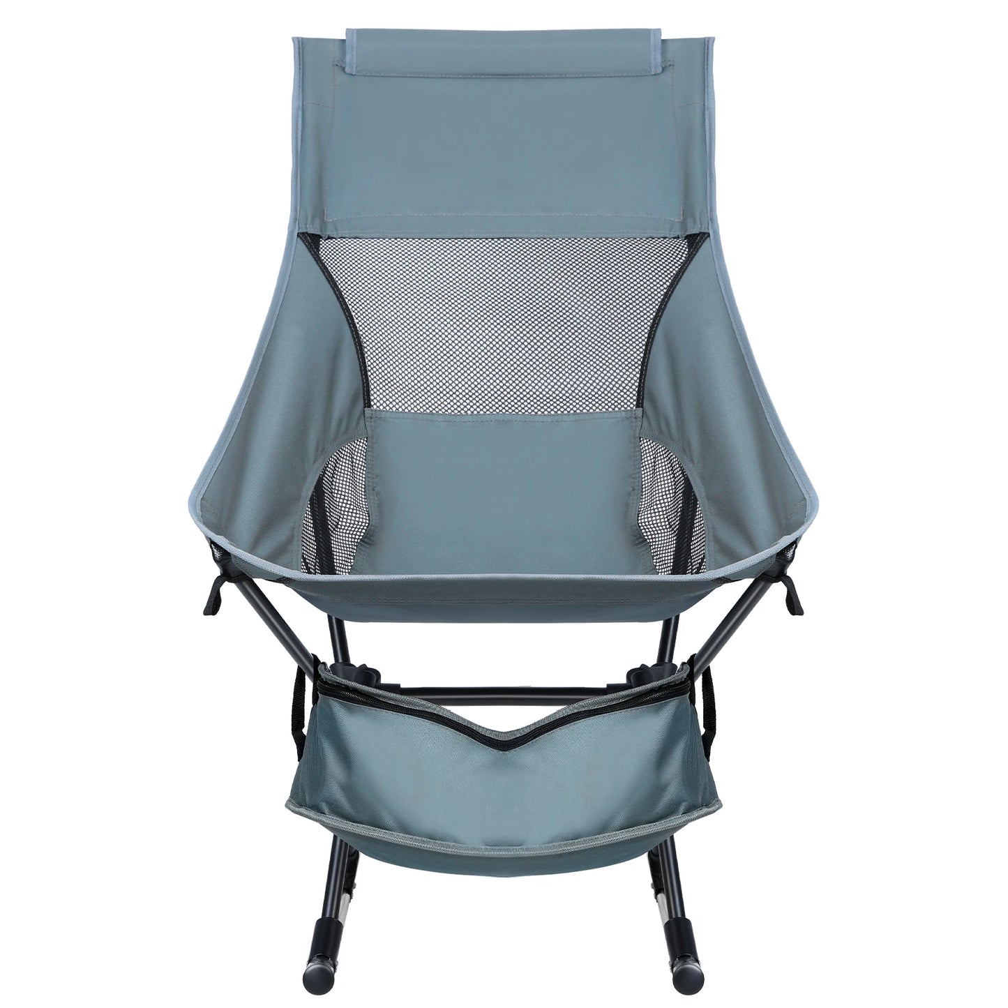 Fishing chairs Hard Arm High Back Lawn Chair Heavy Duty with Removable Headrest, for Camp, Lawn and Outdoors Hiking, fishing - Wild Frontier Gear LLC