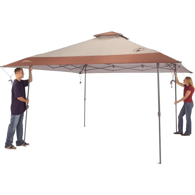 Coleman 13x13ft Instant Canopy Sun Shelter, Portable Shade Tent Sets Up in 3 Minutes,Vented Roof for Airflow, Great for Campsite Wild Frontier Gear LLC