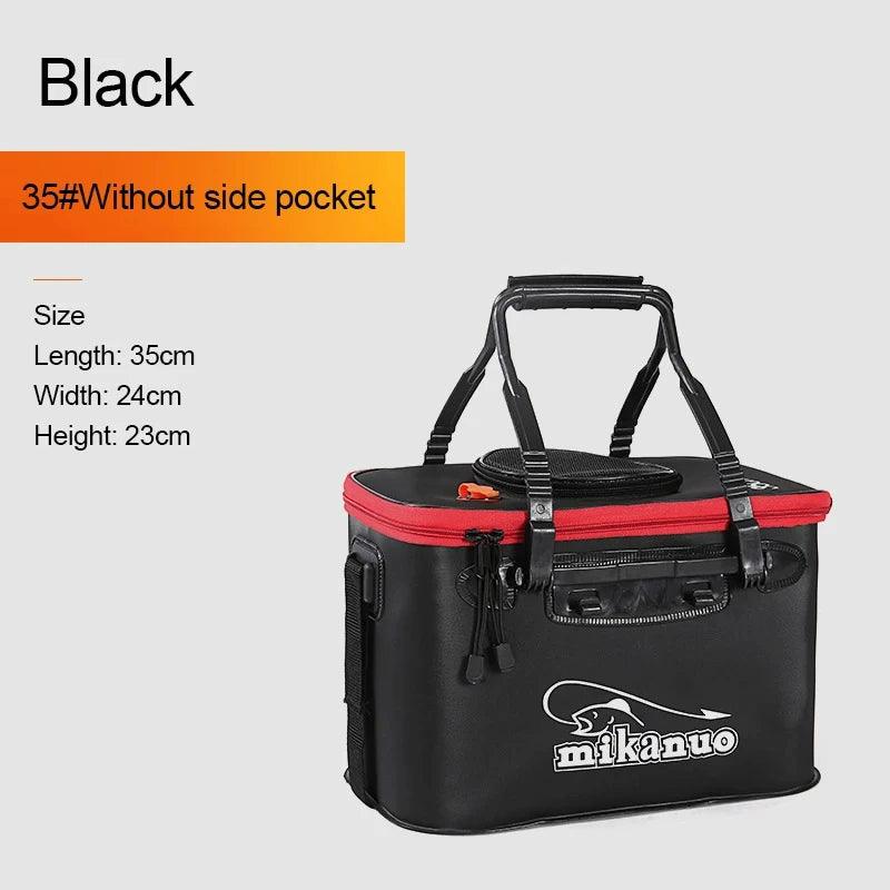 11/19/23/28/35L EVA Fishing Bag Collapsible Fishing Bucket Live Fish Box Camping Water Container Pan Basin Tackle Storage Bag - Wild Frontier Gear LLC