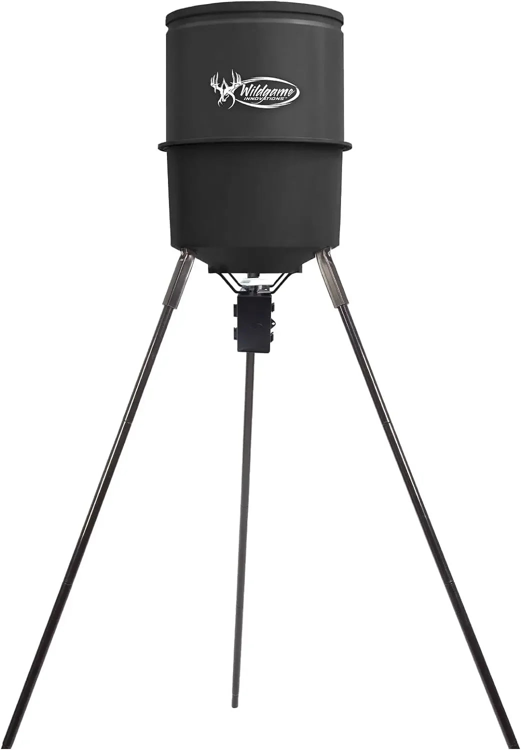 Game Feeder with Digital Timer | Durable Tripod Corn/Pellet Hunting Feeder with 1-4 Available Feed Times &