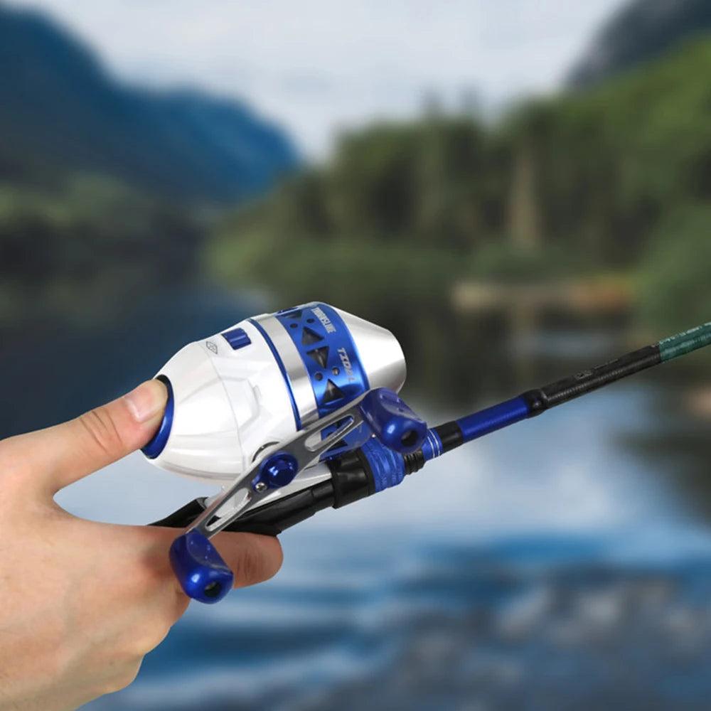 ThornsLine Tidal High-Speed Spincast Fishing Reel with Enhanced Water Resistance and Reversible Handle - Wild Frontier Gear LLC