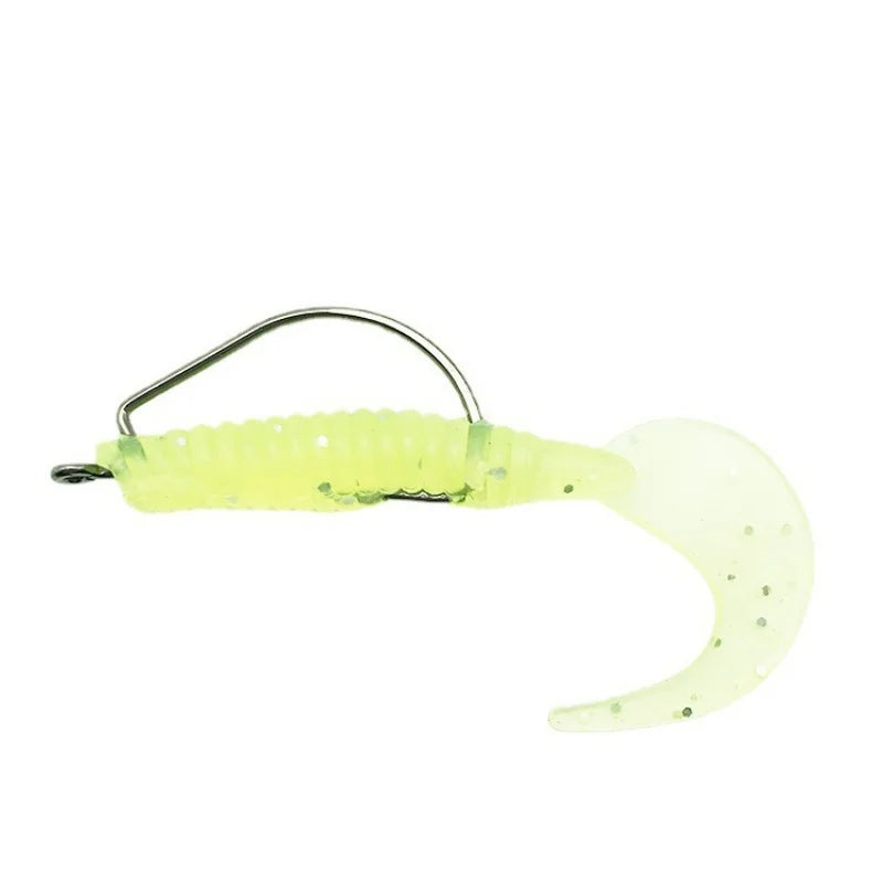 Crank Hook Set 50pcs/Box 2# 1# 1/0# 2/0# 3/0# Having Barbs Crank Soft Bait Road Sub Hook Tackles Fish Hook Sets Suit