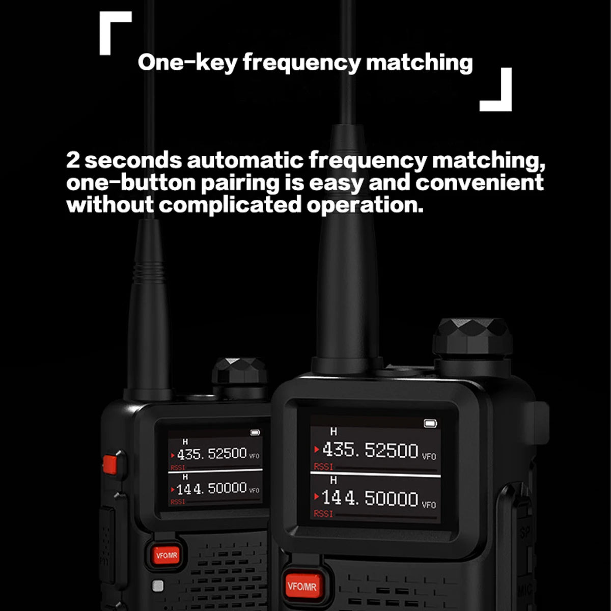 BAOFENG Radio 5RM 10W Ham Radio Long Range Handheld (Upgrade of UV-5R) BFUV-5RH Two Way Radio NOAA Weather Receiver Rechargeable