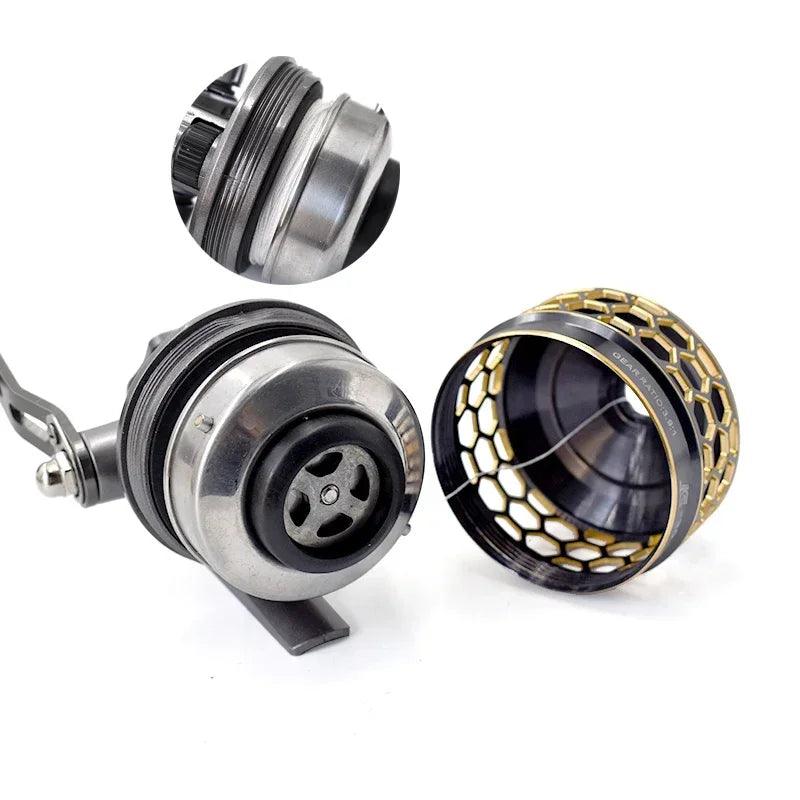 Metal Slingshot Spincasting Fishing Reel Tuning Bow for Outdoor Hunting and Marine Sports - Wild Frontier Gear LLC