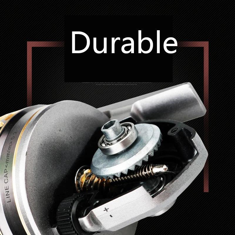 Metal Spinning Fishing Reel for Marine and Outdoor Sports - Catapult Bow Accessories - Wild Frontier Gear LLC