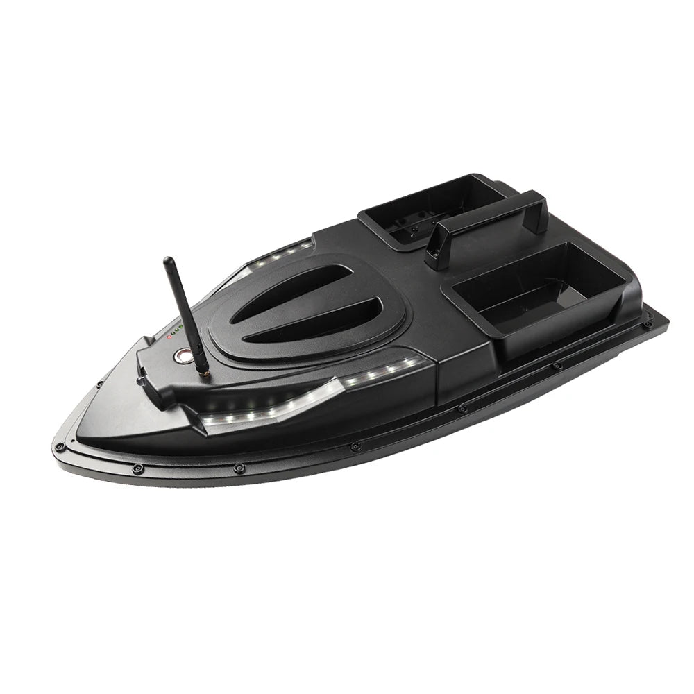 Fishing Bait Boat 500m Remote Control Bait Boat Dual Motor Fish Finder 1.5KG Loading Support Automatic Cruise with LED Light