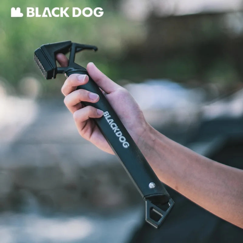 Naturehike BLACKDOG Hammer Outdoor Tent Peg Stake Mallet with Stake Puller Ground Nail Multi-functional Camping Survival Tool Wild Frontier Gear LLC