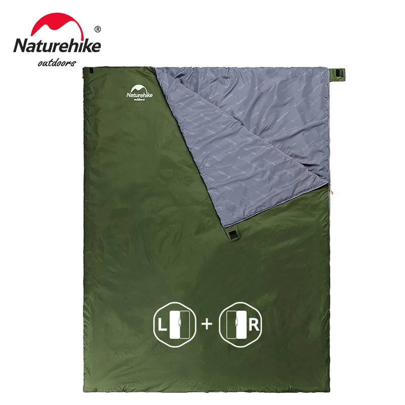 Naturehike LW180 Sleeping Bag Ultralight Portable Splicable Single Spring Summer Outdoor Hiking Camping Climbing Sleeping Bag Wild Frontier Gear LLC