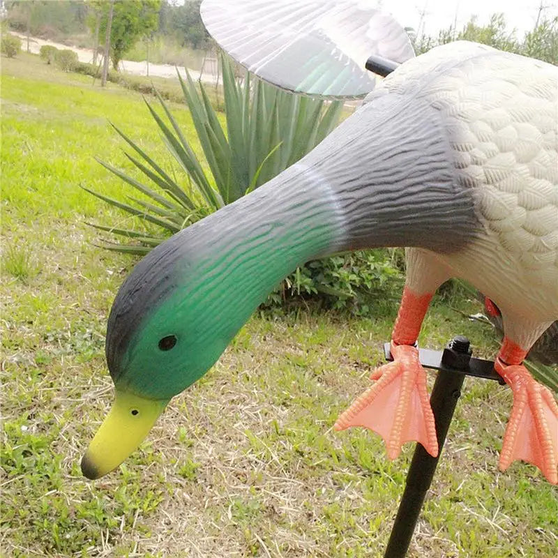 Decoy Mallard Ducks Flexible Duck Decoy SpinningWing Battery Powered Motion Remote Controller Life-like Duck PE Ducks