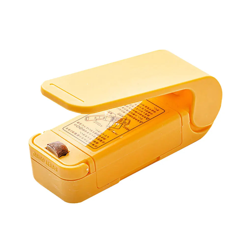 Snacks Packer Hand Press Plastic Packaging Machine 2-speed Adjustable Vacuum Seal Clamps Moisture-proof Preservation Bags Sealer