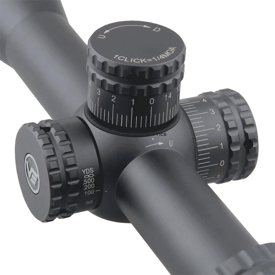 Vector Optics 6-24X50 Sfp Riflescope with Parallax Setting Tactical Sights Hunting Collimator .22Wmr & .308Win 750G Shock Proof