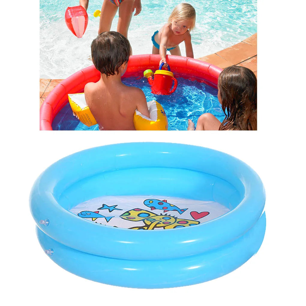 1PC 65X65CM Baby Swimming Pool Child Summer Kids Water Toys Inflatable Bath Tub Round Lovely Animal Printed Pool Wild Frontier Gear LLC