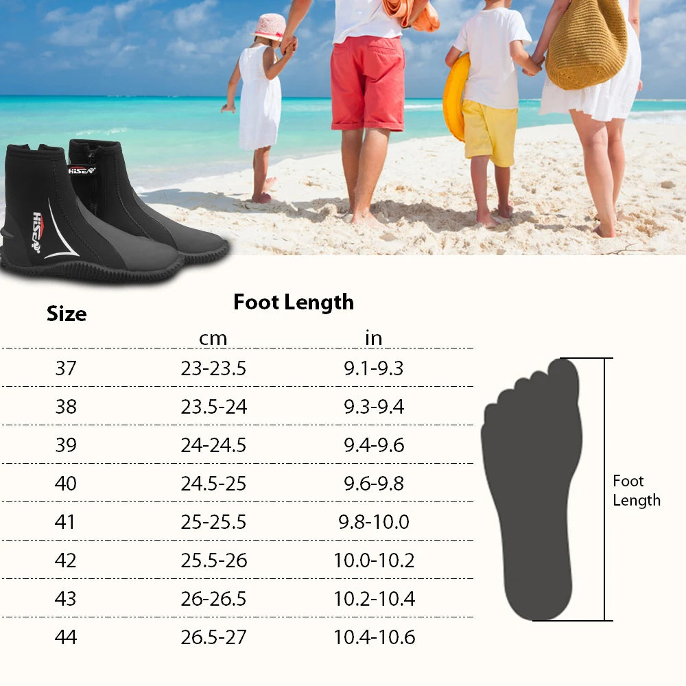 5mm Neoprene Dive Boots – The Best Way to Keep Your Feet Warm and Protected in the Water