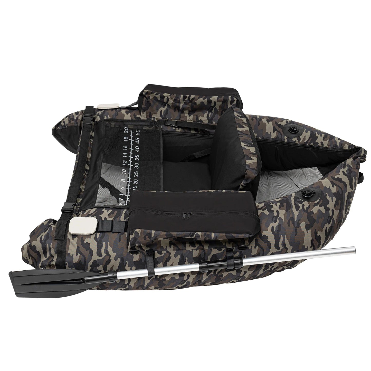 Fishing Boat Outdoor Fishing Boat Inflatable Fishing Boat camouflage Oxford cloth waterproof Wild Frontier Gear LLC