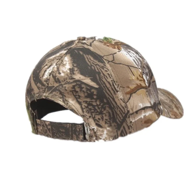 New Camouflage Outdoor Sport Hunting Cap Men Snapback Jungle Stripe Hat Wild Breathable Camo Caps