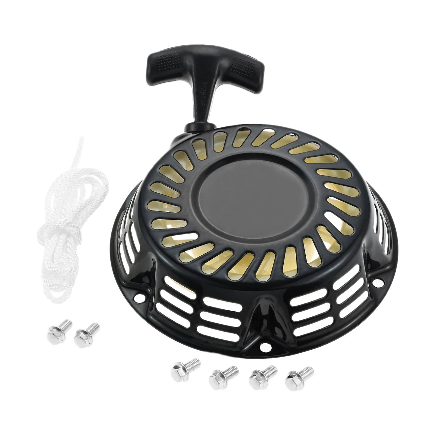 Recoil Starter Assy Fit For Coleman Baja Messimo Lifan Ducar 212Cc 196Cc 224Cc Harbor Freight Predator 212 224 7HP Pull Start Wild Frontier Gear LLC