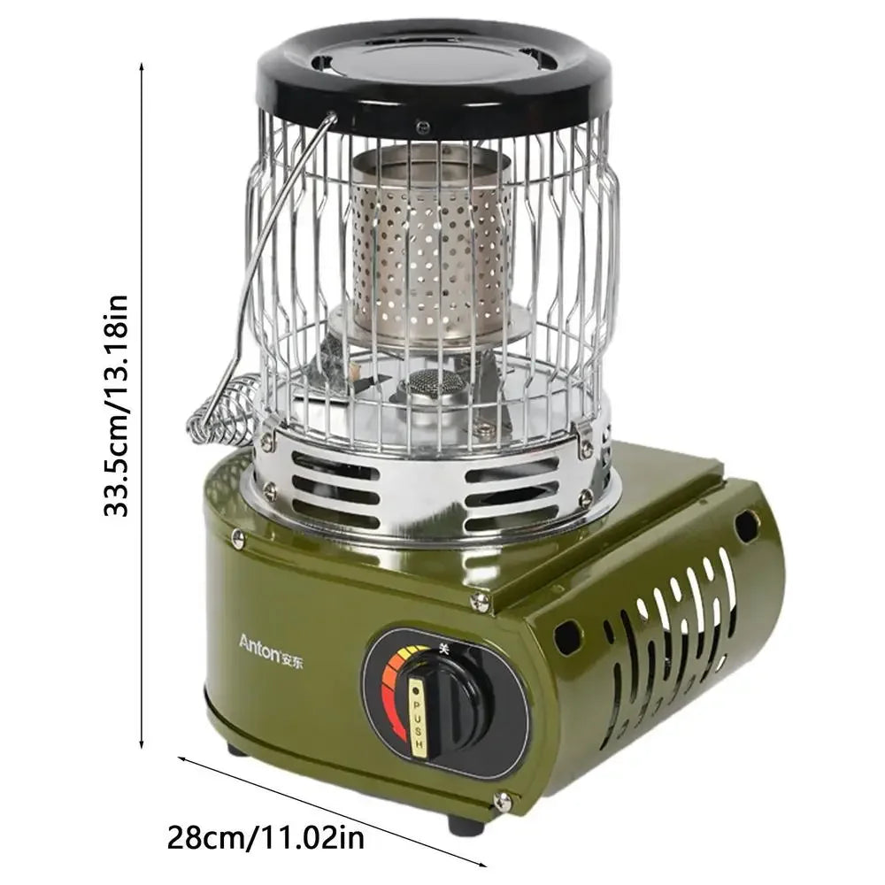 Portable Camping Stove Burners Outdoor Heater Winter Camping Ice Fishing Tent Heater Hand Warmer Household Gas Furnace Heater Wild Frontier Gear LLC