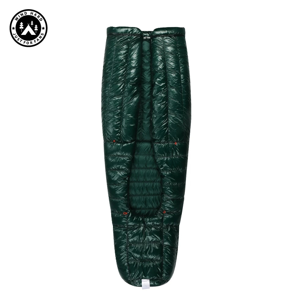 AEGISMAX Wind Hard Twilight 10D -5 Degree 800FP Down Sleeping Bag Ultralight Camping Quilt Sleeping Bag Winter Hiking Equipment Wild Frontier Gear LLC