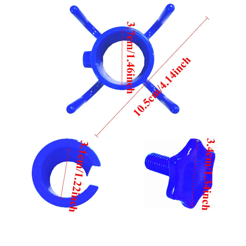 Beach Umbrella Hook Hanging Camping Trip Four Corner Clasp - Wild Frontier Gear LLC