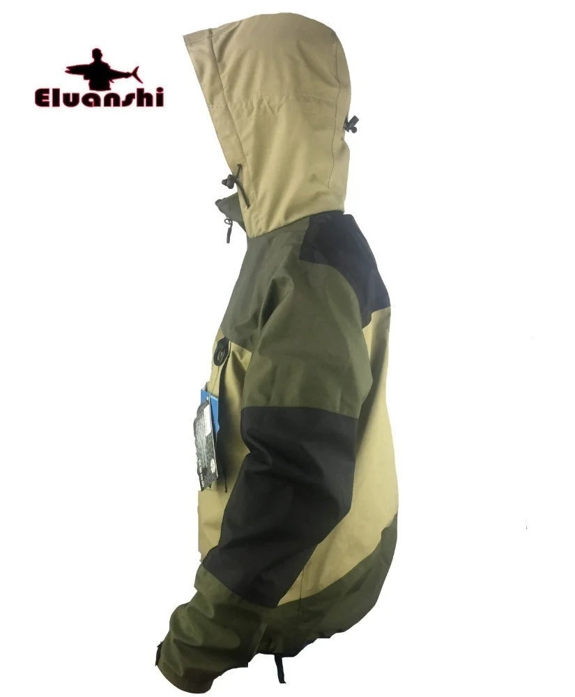 ELUANSHI Waterproof Breathable Fly Fishing Clothes Wader Jacket Wading clothing apparel - Wild Frontier Gear LLC