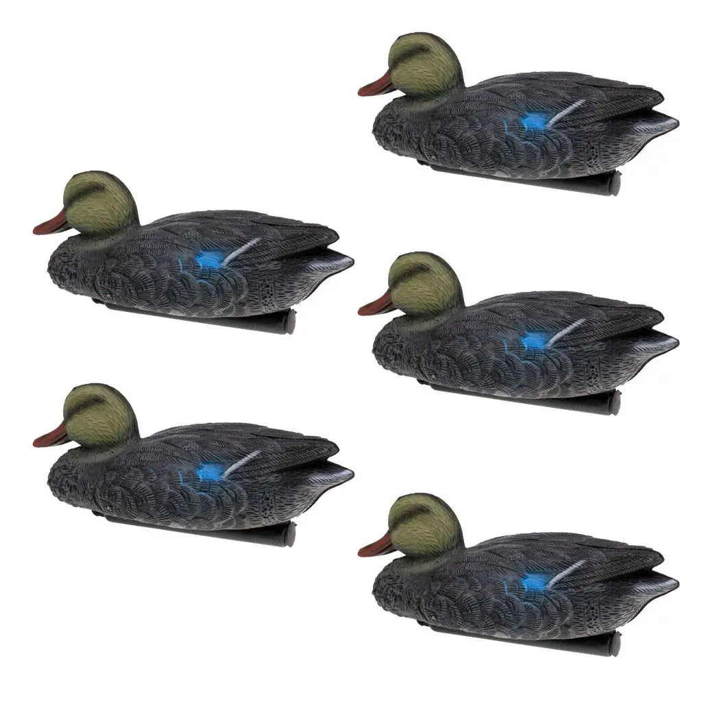 5 Pieces Floating Mallard Duck Decoy Hunting Garden Yard Lawn Decor