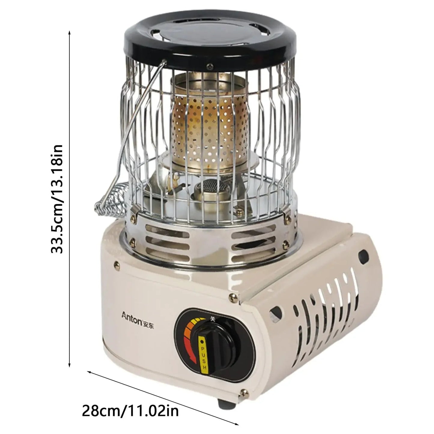 Portable Camping Stove Burners Outdoor Heater Winter Camping Ice Fishing Tent Heater Hand Warmer Household Gas Furnace Heater Wild Frontier Gear LLC