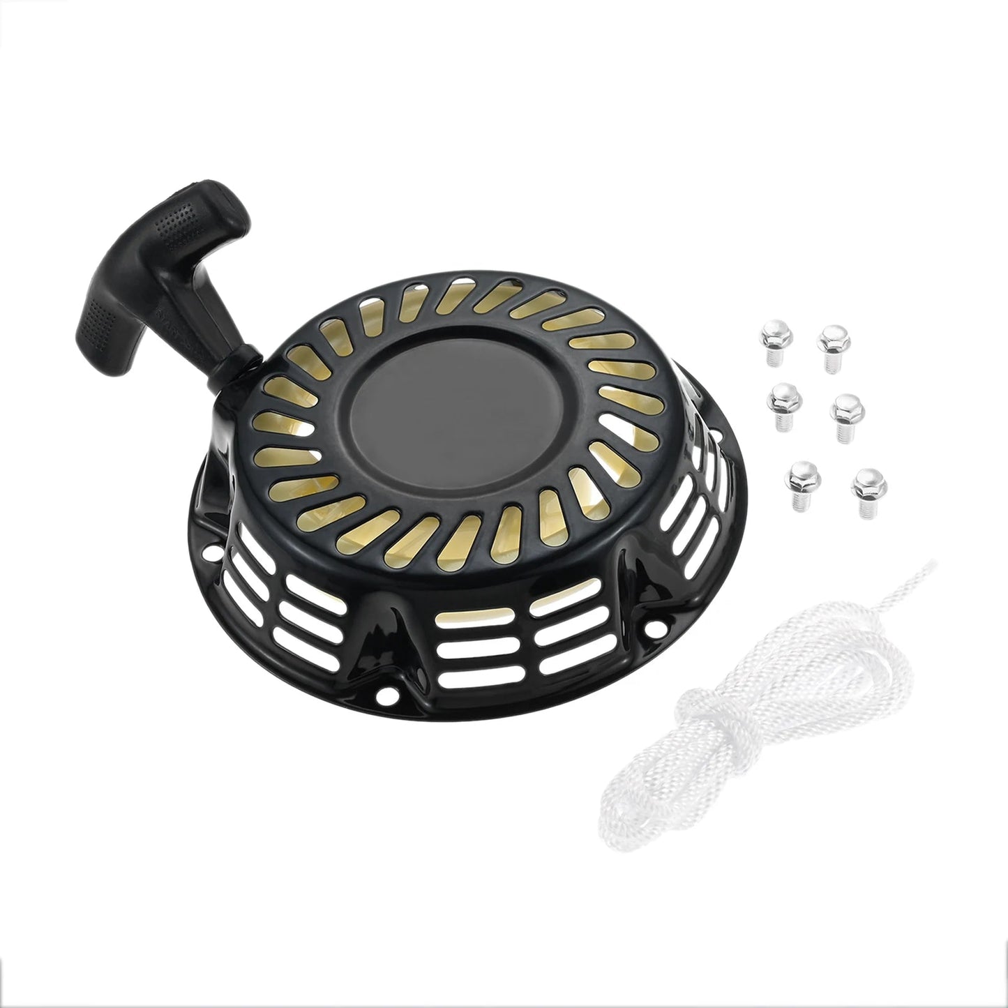 Recoil Starter Assy Fit For Coleman Baja Messimo Lifan Ducar 212Cc 196Cc 224Cc Harbor Freight Predator 212 224 7HP Pull Start Wild Frontier Gear LLC