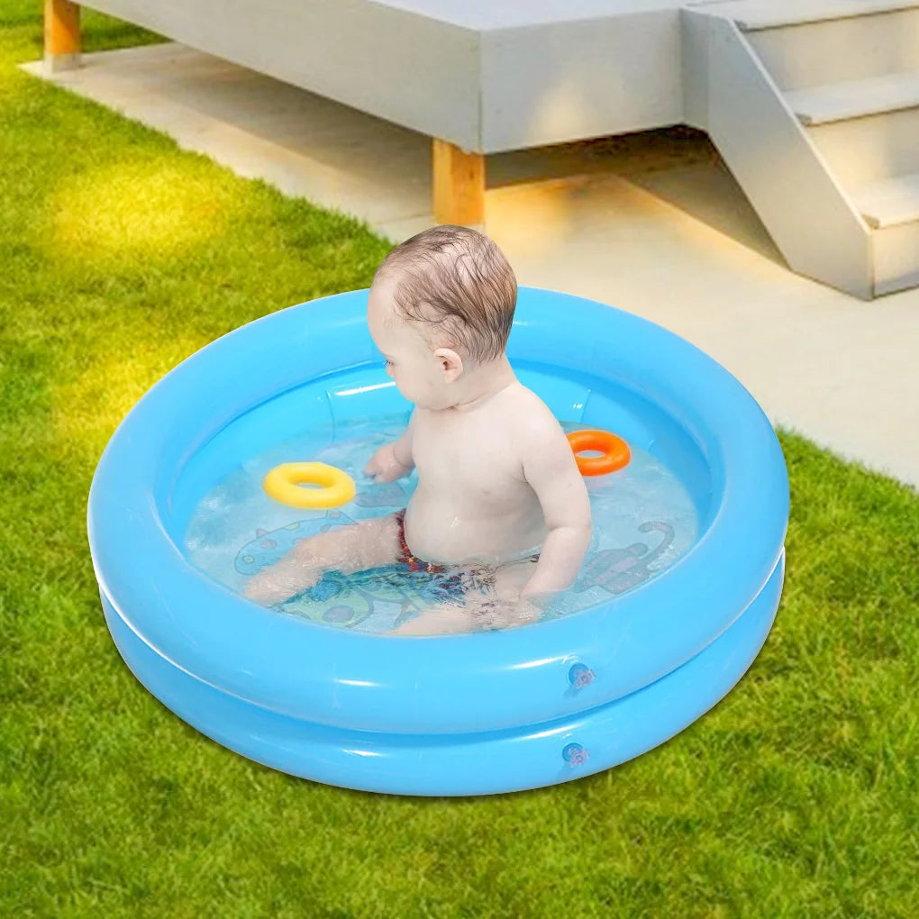 1PC 65X65CM Baby Swimming Pool Child Summer Kids Water Toys Inflatable Bath Tub Round Lovely Animal Printed Pool Wild Frontier Gear LLC