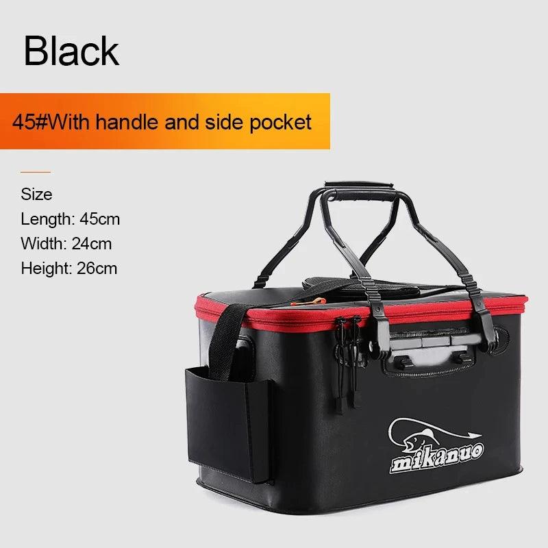 11/19/23/28/35L EVA Fishing Bag Collapsible Fishing Bucket Live Fish Box Camping Water Container Pan Basin Tackle Storage Bag - Wild Frontier Gear LLC