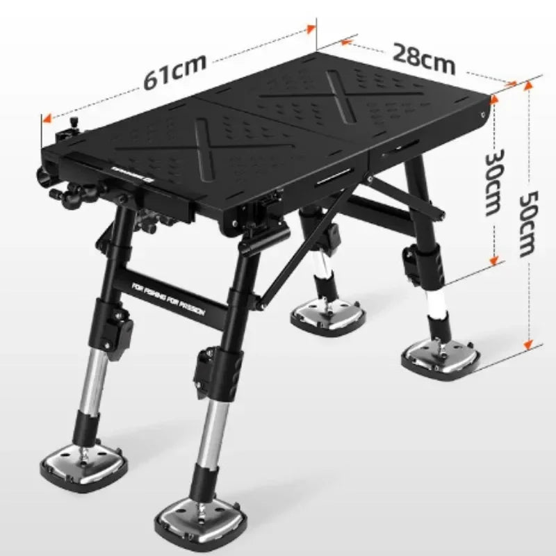 Multifunction Light Mini Fishing Chairs Portable Folding Fishing Stool Anti-slip Adjustable Stabilization Chairs Outdoor Sports - Wild Frontier Gear LLC