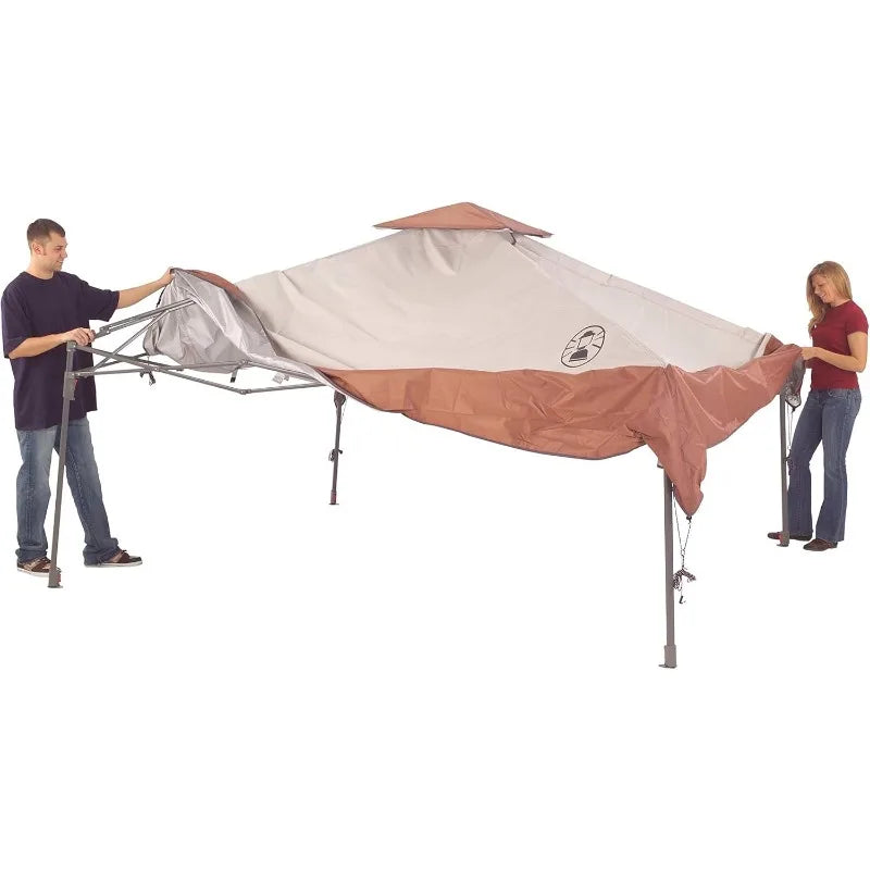 Coleman 13x13ft Instant Canopy Sun Shelter, Portable Shade Tent Sets Up in 3 Minutes,Vented Roof for Airflow, Great for Campsite Wild Frontier Gear LLC