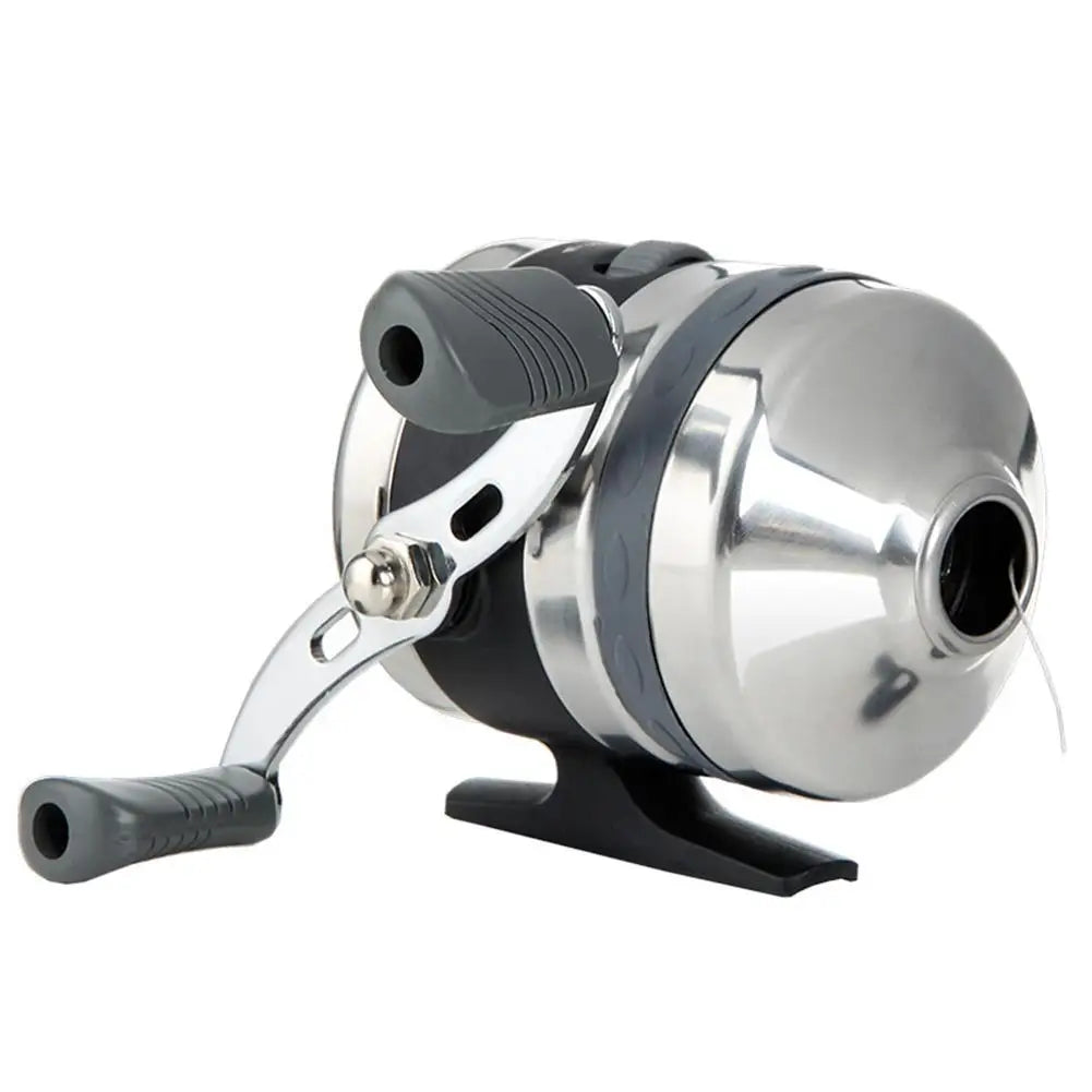 Fishing Reel Stainless steel Closed Wheel BL25 Outdoor Slingshot Shooting Stainless steel Line Cup Spinning Fishing Reel
