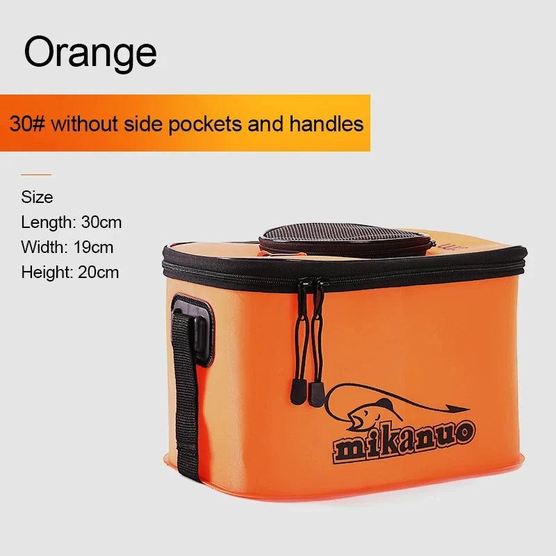 11/19/23/28/35L EVA Fishing Bag Collapsible Fishing Bucket Live Fish Box Camping Water Container Pan Basin Tackle Storage Bag - Wild Frontier Gear LLC