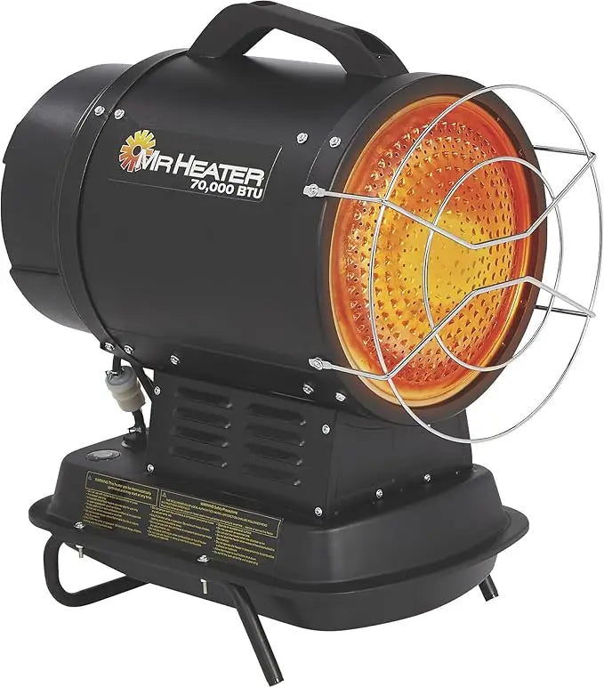 Mr. Heater MH70KFR 70K BTU Kerosene Radiant Heater, Multi Wild Frontier Gear LLC