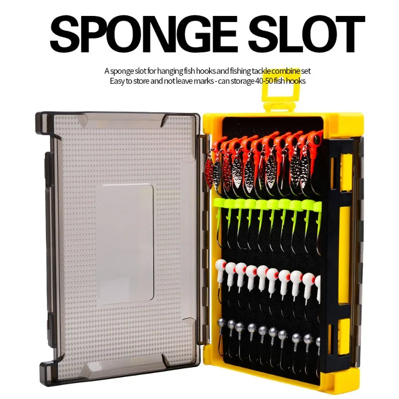 1PC Fishing Bags Lure Box Double Sided Fishing Tackle Box Bait Accessories Storage Box Minnow Pencil Plastic Fishing Supplies