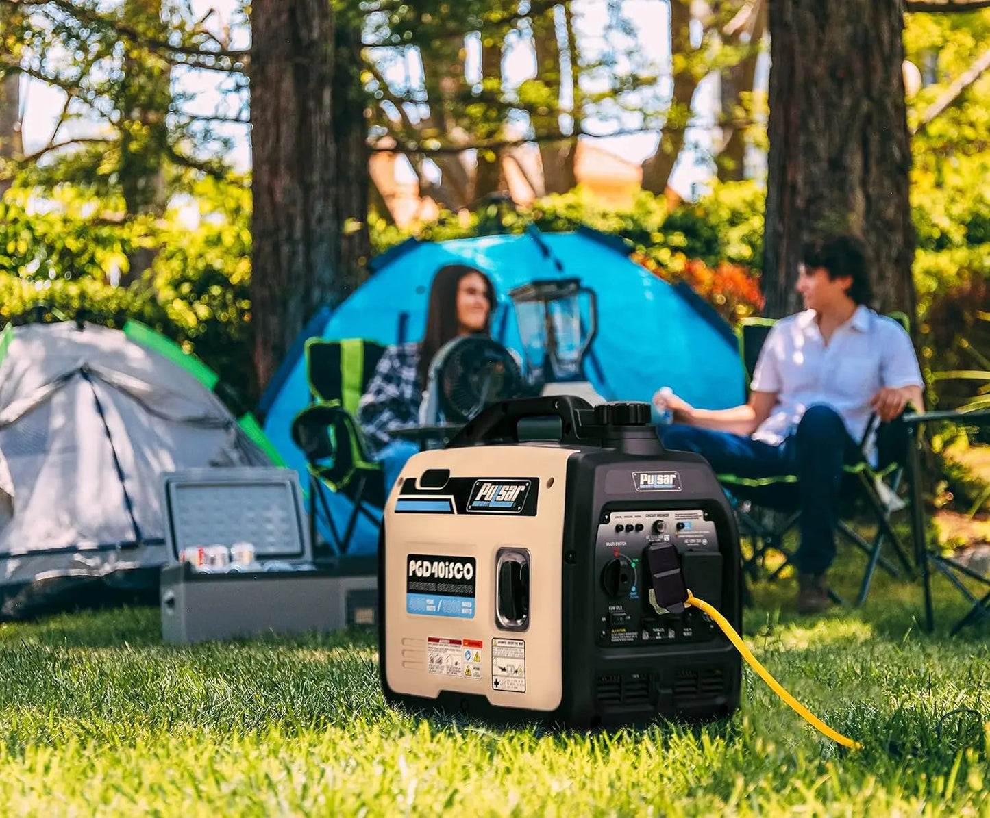 PGD40ISCO Ultra Light Quiet 4000W Portable Gas Inverter Generator Wild Frontier Gear LLC