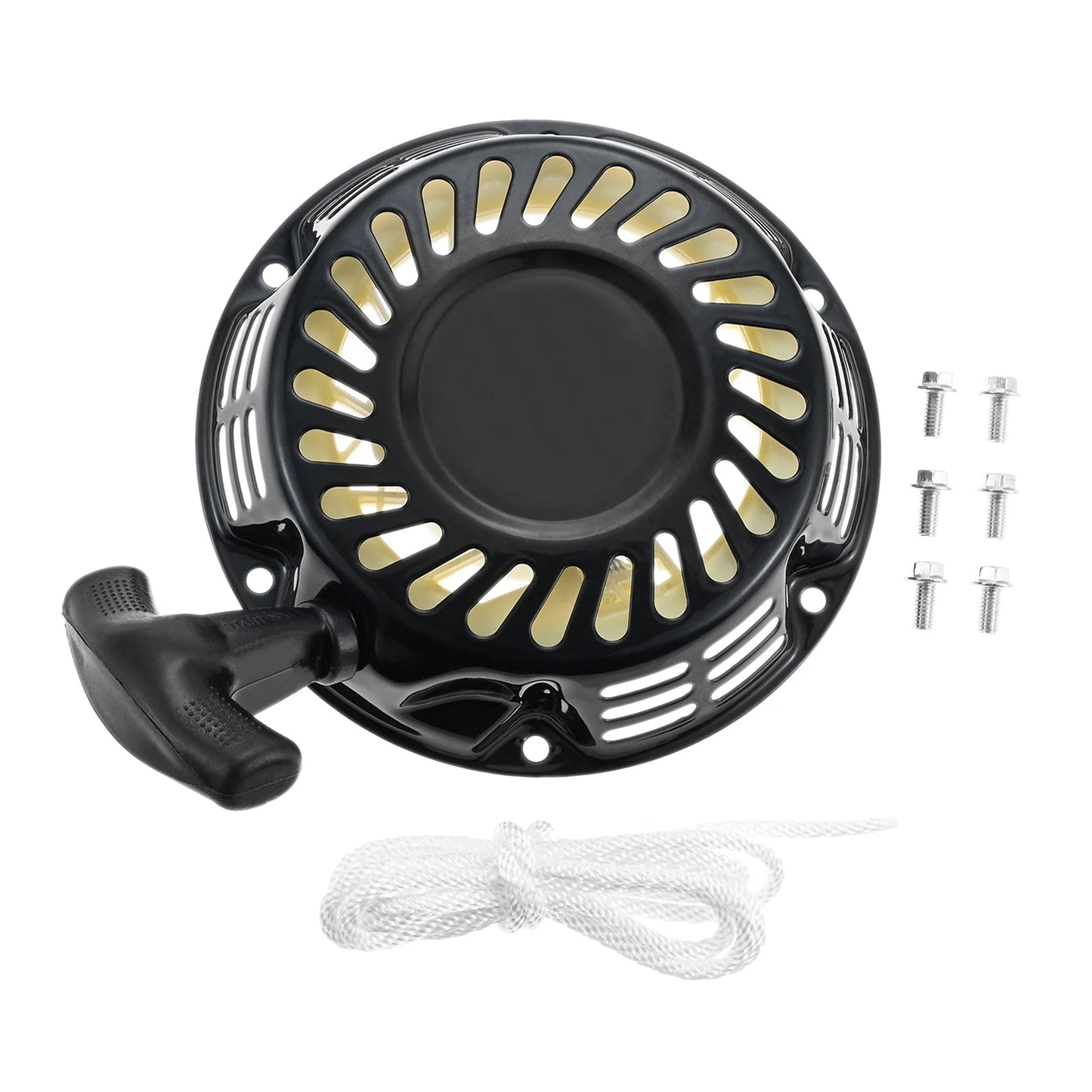Recoil Starter Assy Fit For Coleman Baja Messimo Lifan Ducar 212Cc 196Cc 224Cc Harbor Freight Predator 212 224 7HP Pull Start Wild Frontier Gear LLC